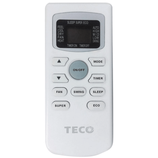 Teco TWW16CFAT 1.6kW Cool Only Window Wall Air Conditioner remote